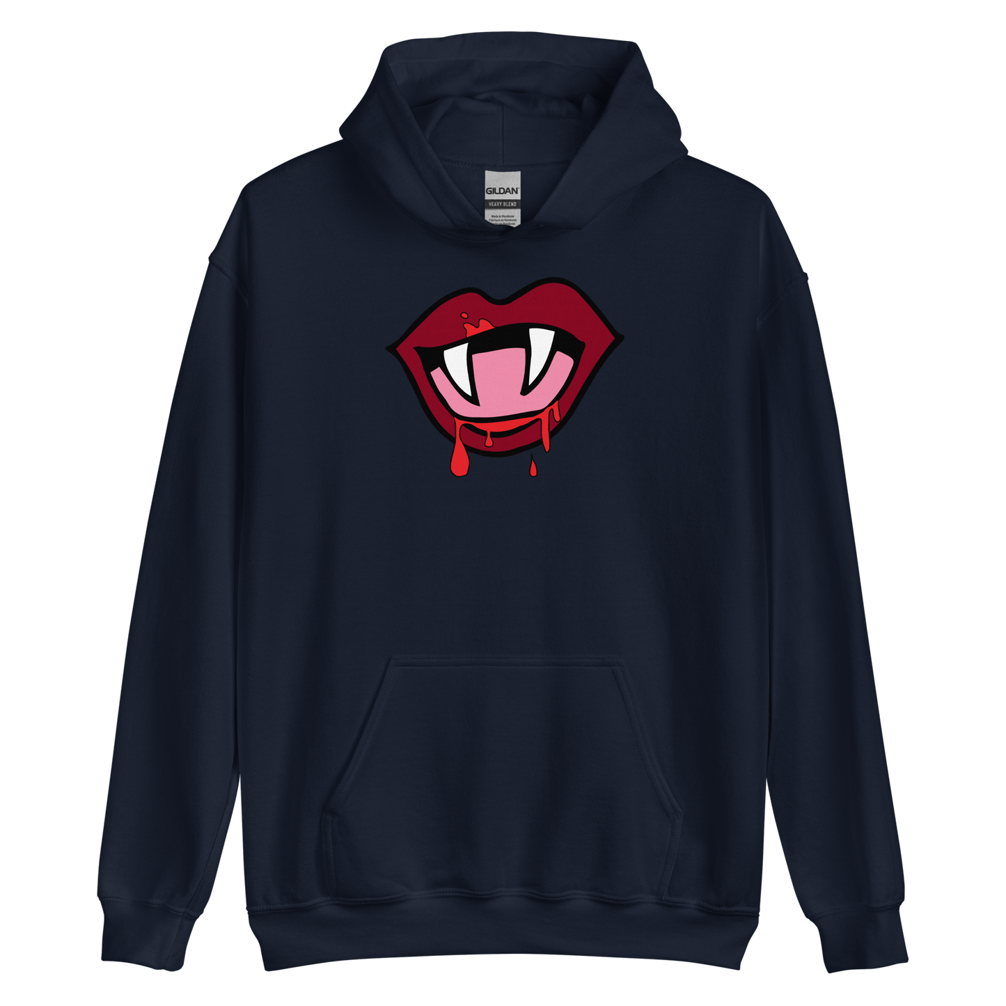 Unisex Hooded Top: Vampire Velvet