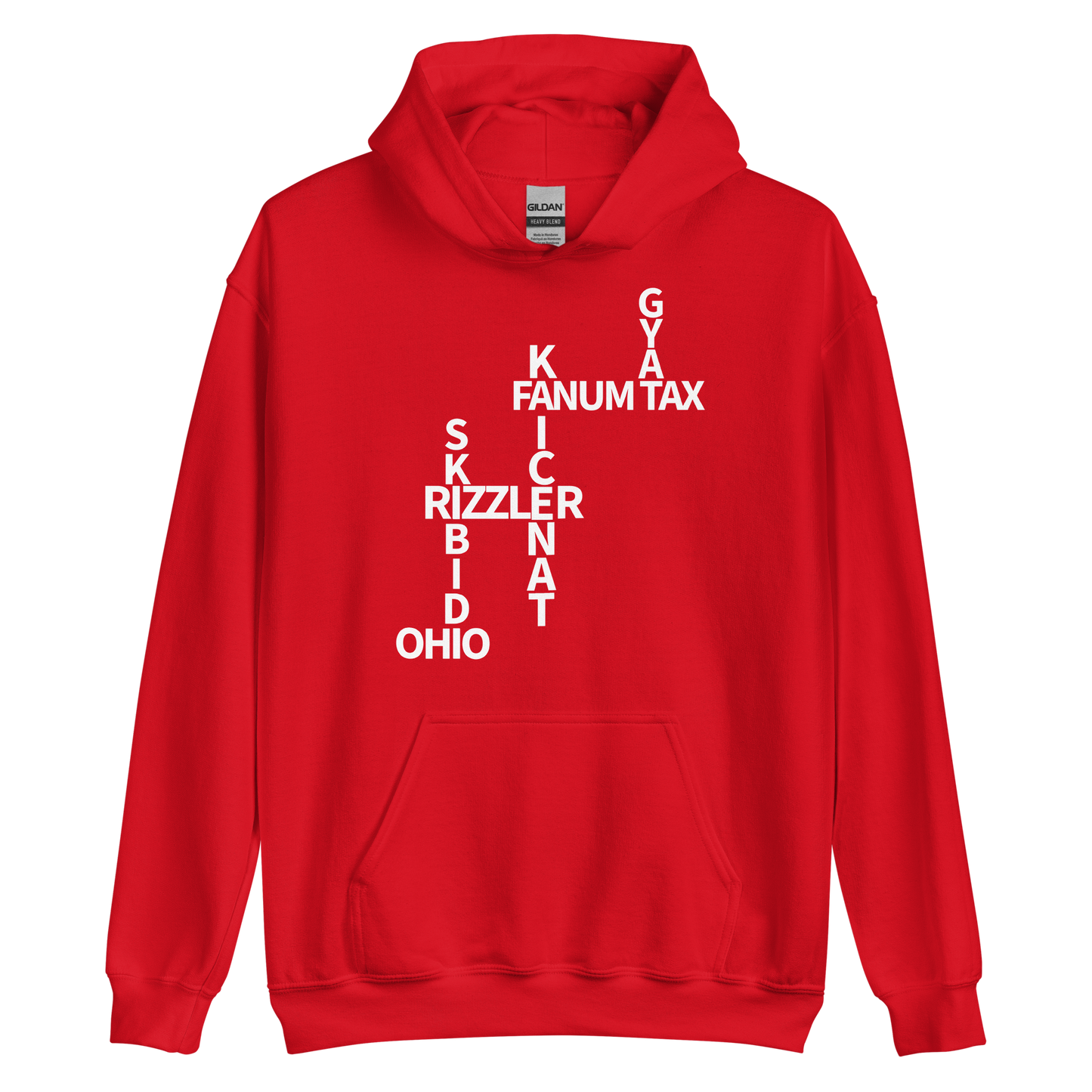 Unisex Hooded Top: Skibidi Rizzler