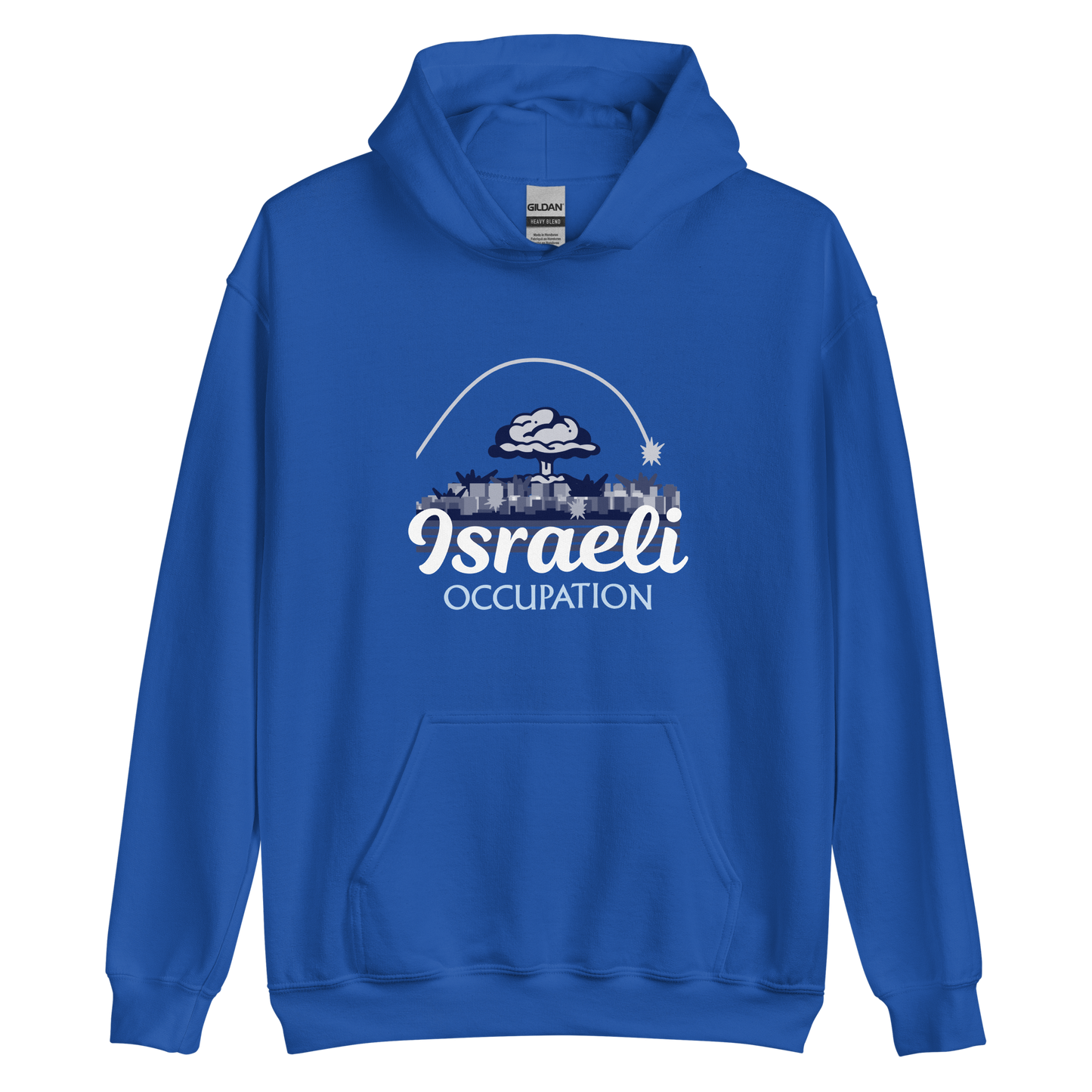 Unisex Hooded Top: Israeli Occupation