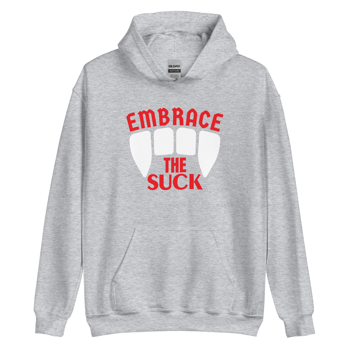 Unisex Hooded Top: Embrace the Suck