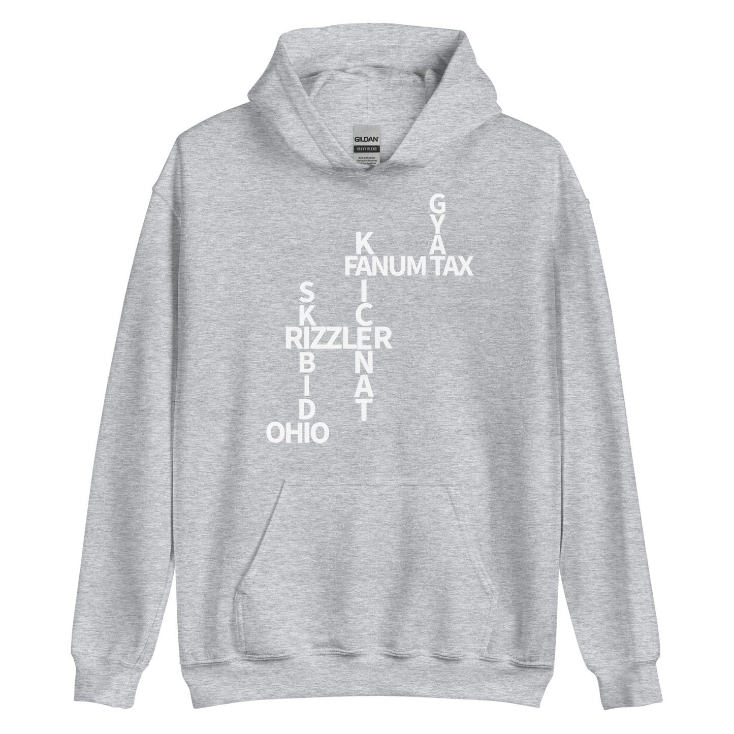 Unisex Hooded Top: Skibidi Rizzler