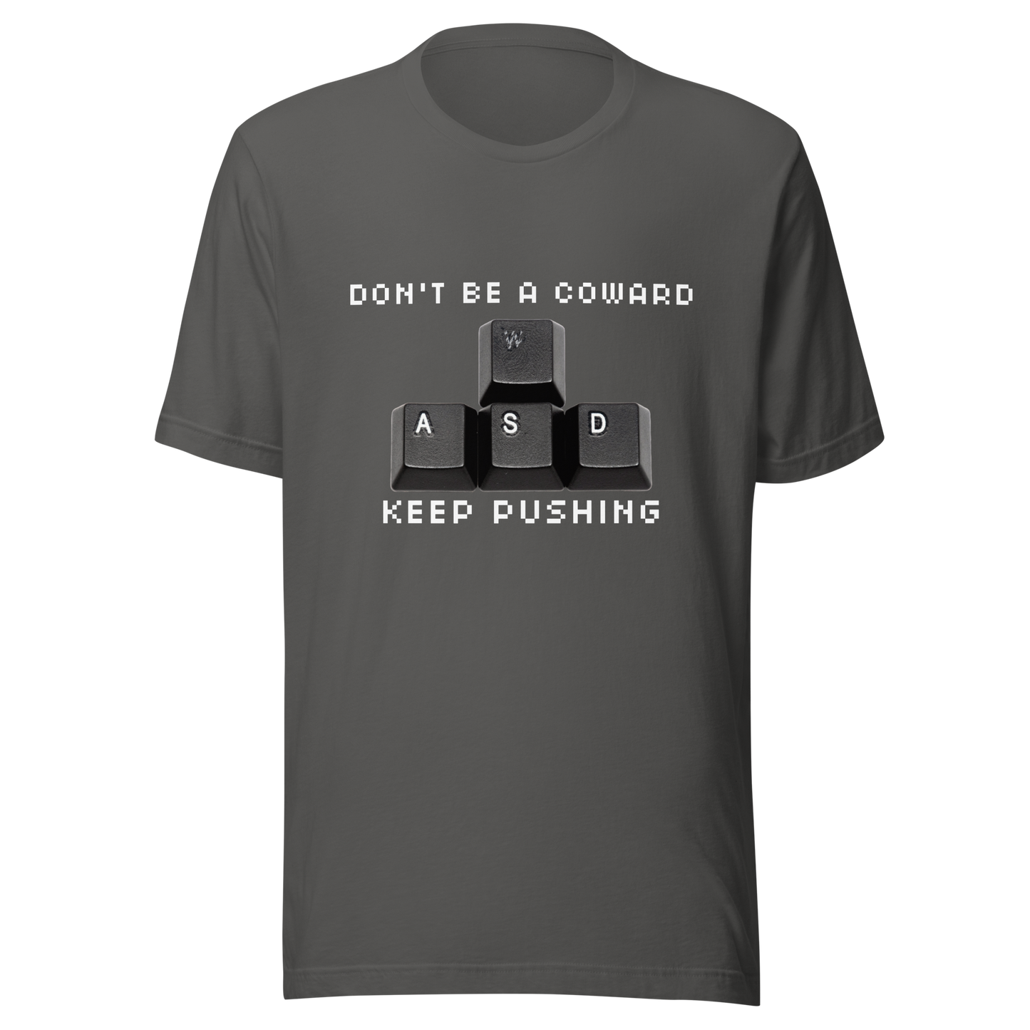 Unisex Short-Sleeve Top: Keep Pushing