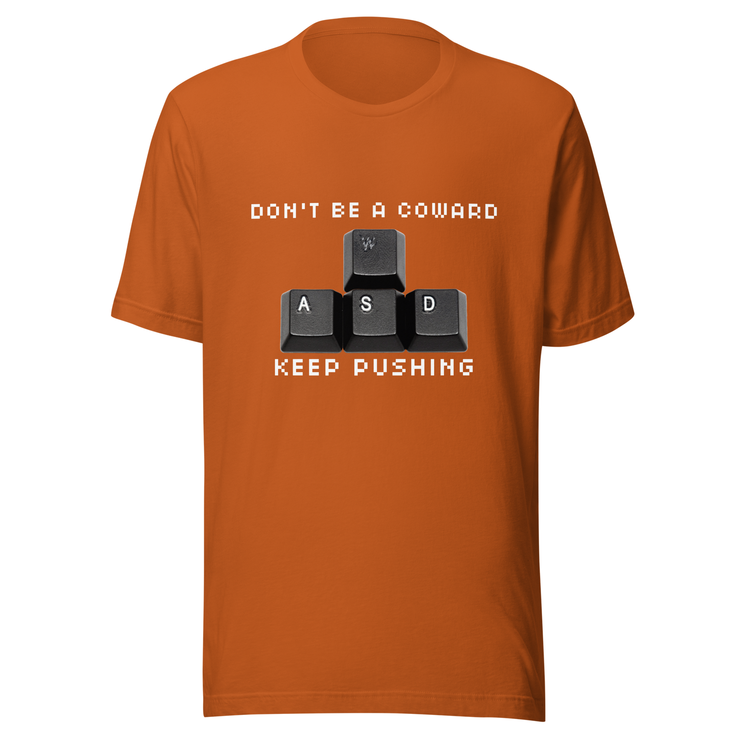 Unisex Short-Sleeve Top: Keep Pushing