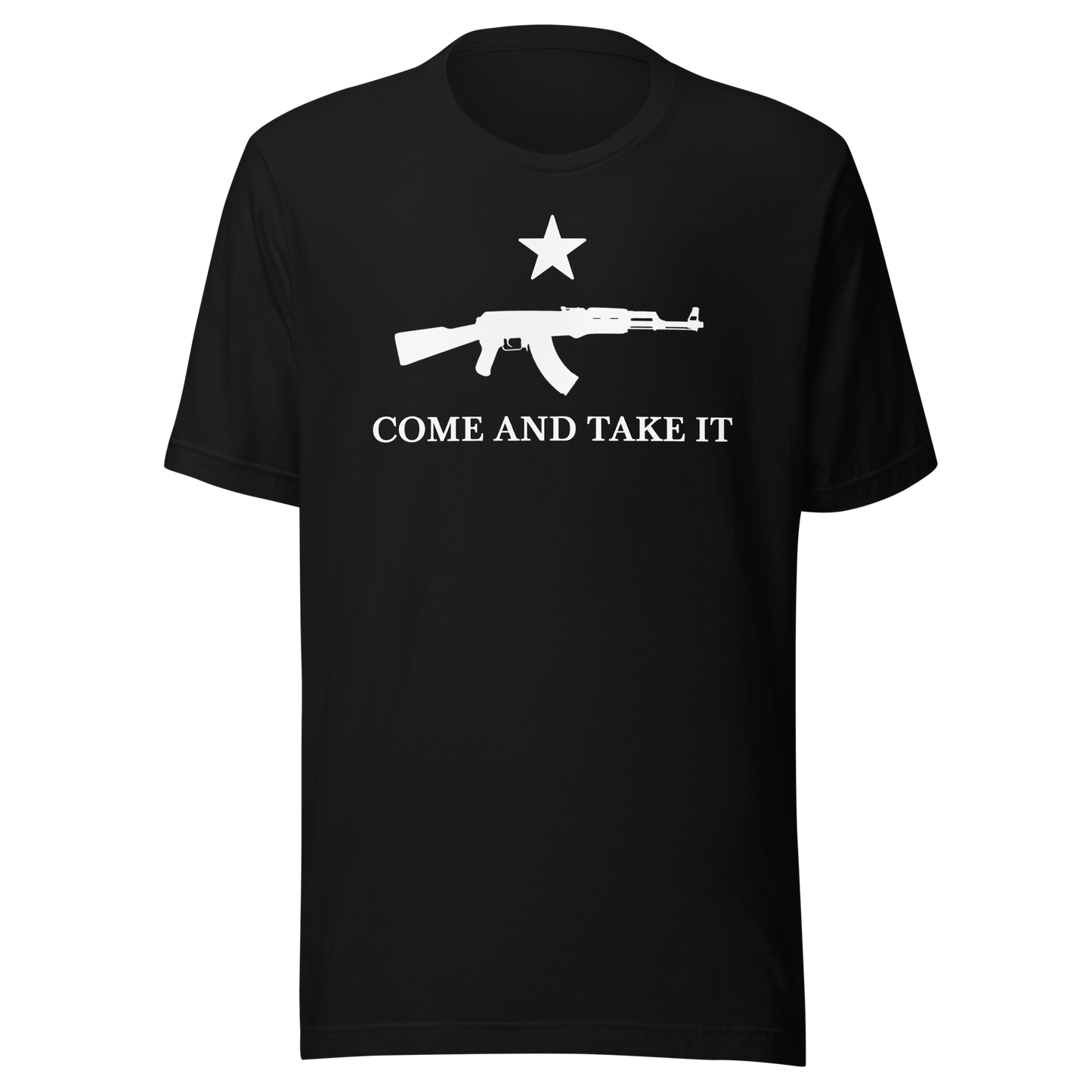 Unisex Short-Sleeve Top: Come And Take It