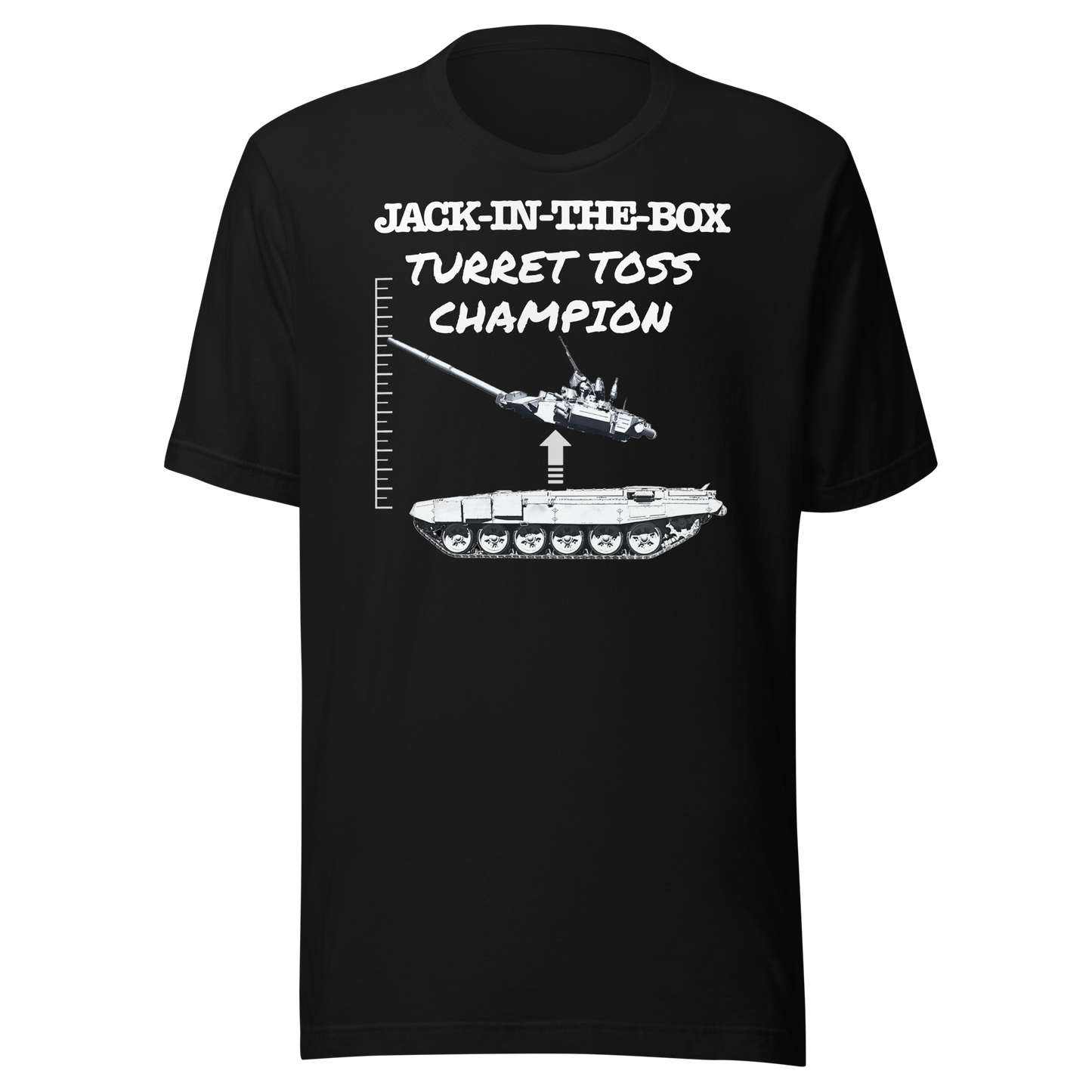 Unisex Short-Sleeve Top: Turret Toss Champion