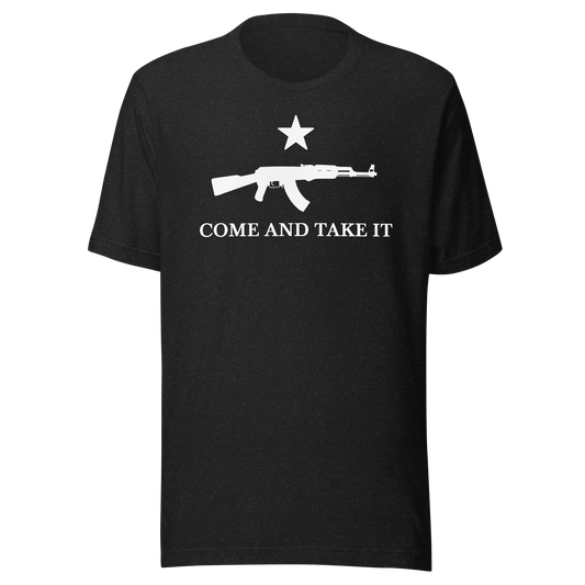 Unisex Short-Sleeve Top: Come And Take It