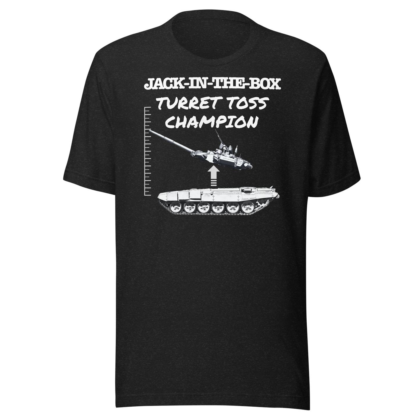 Unisex Short-Sleeve Top: Turret Toss Champion