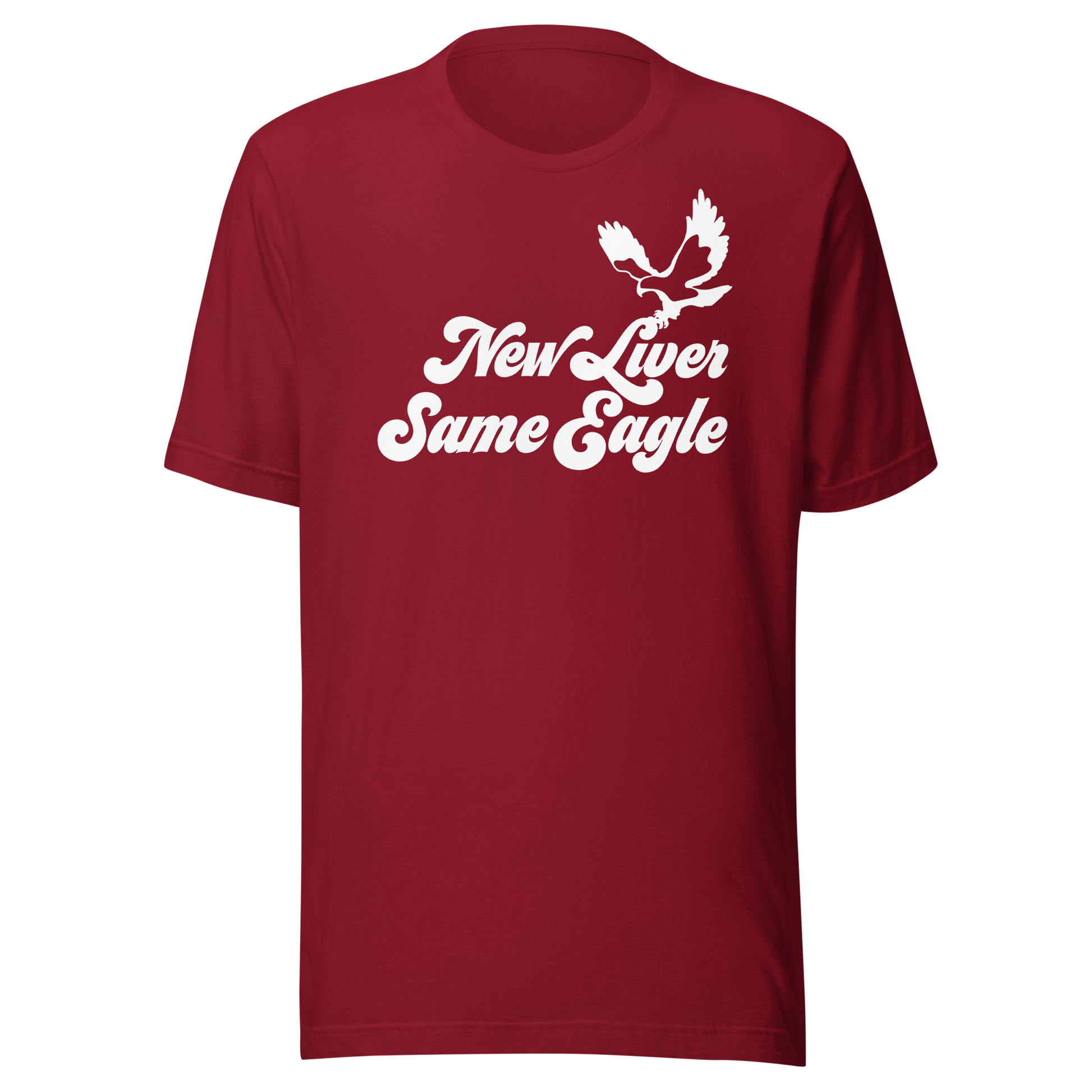 Unisex ShortSleeve Top New Liver, Same Eagle Red Pawn Shop