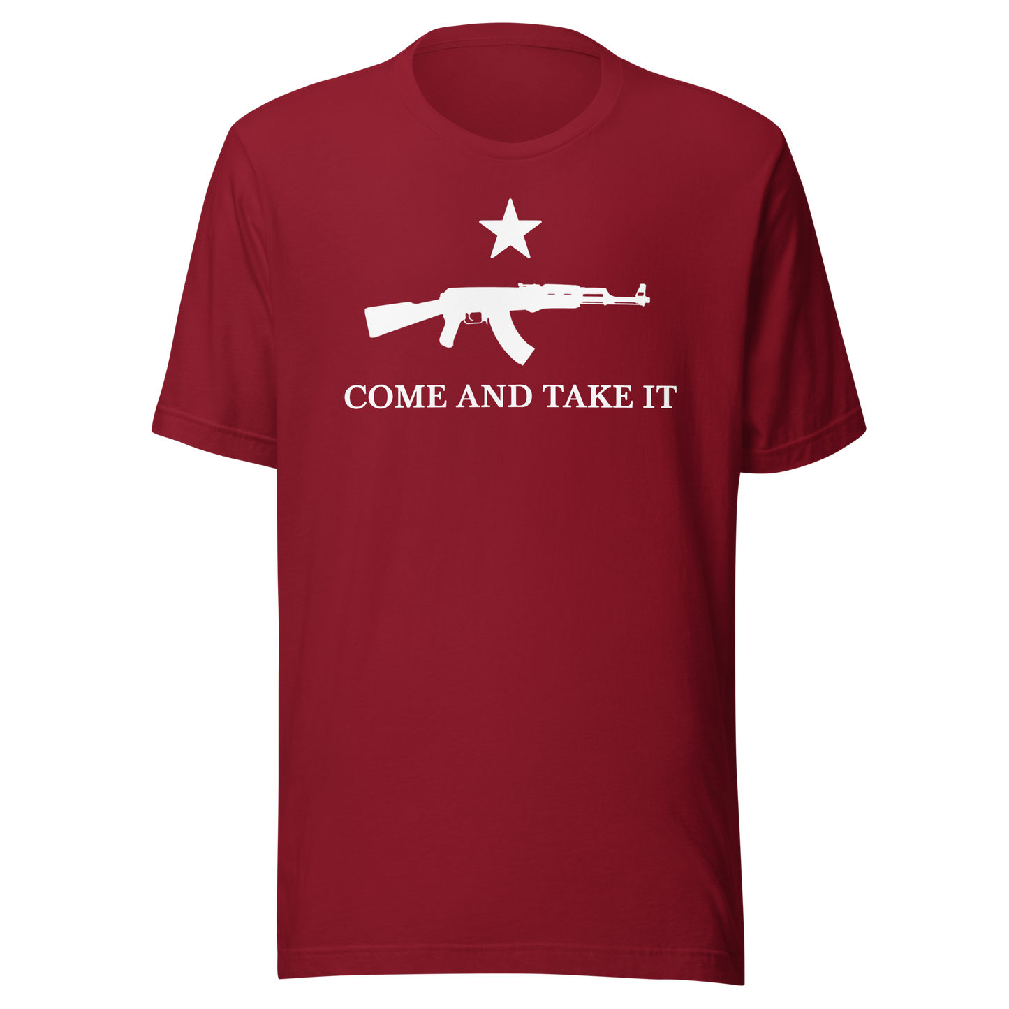 Unisex Short-Sleeve Top: Come And Take It