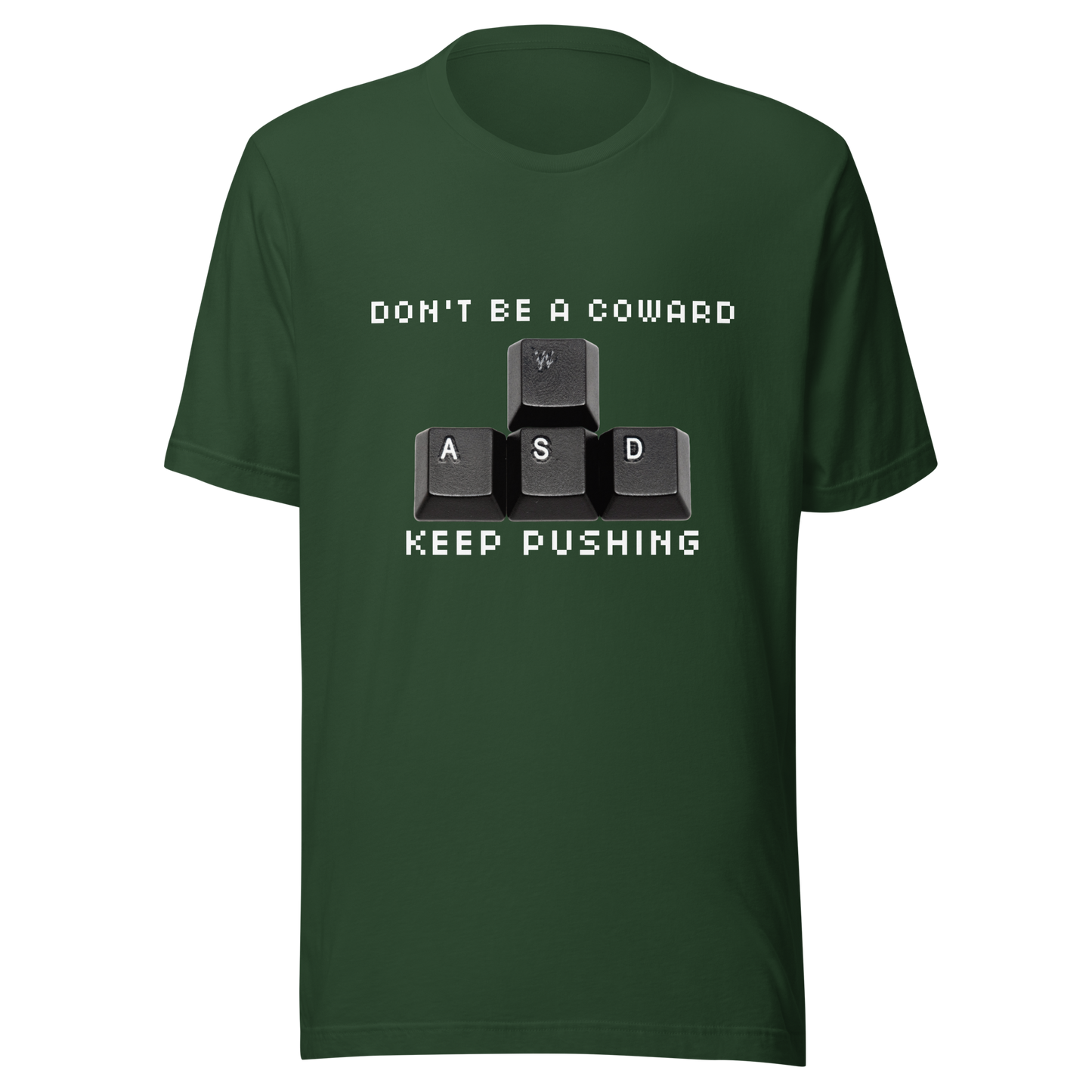 Unisex Short-Sleeve Top: Keep Pushing