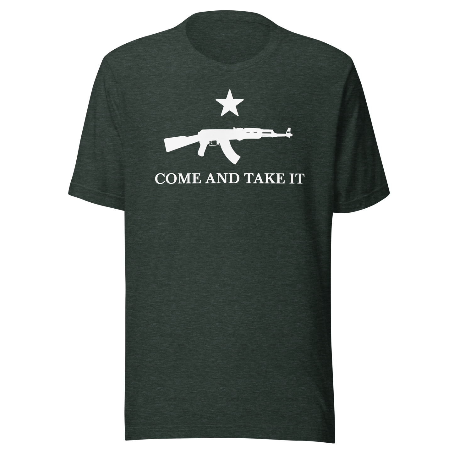 Unisex Short-Sleeve Top: Come And Take It