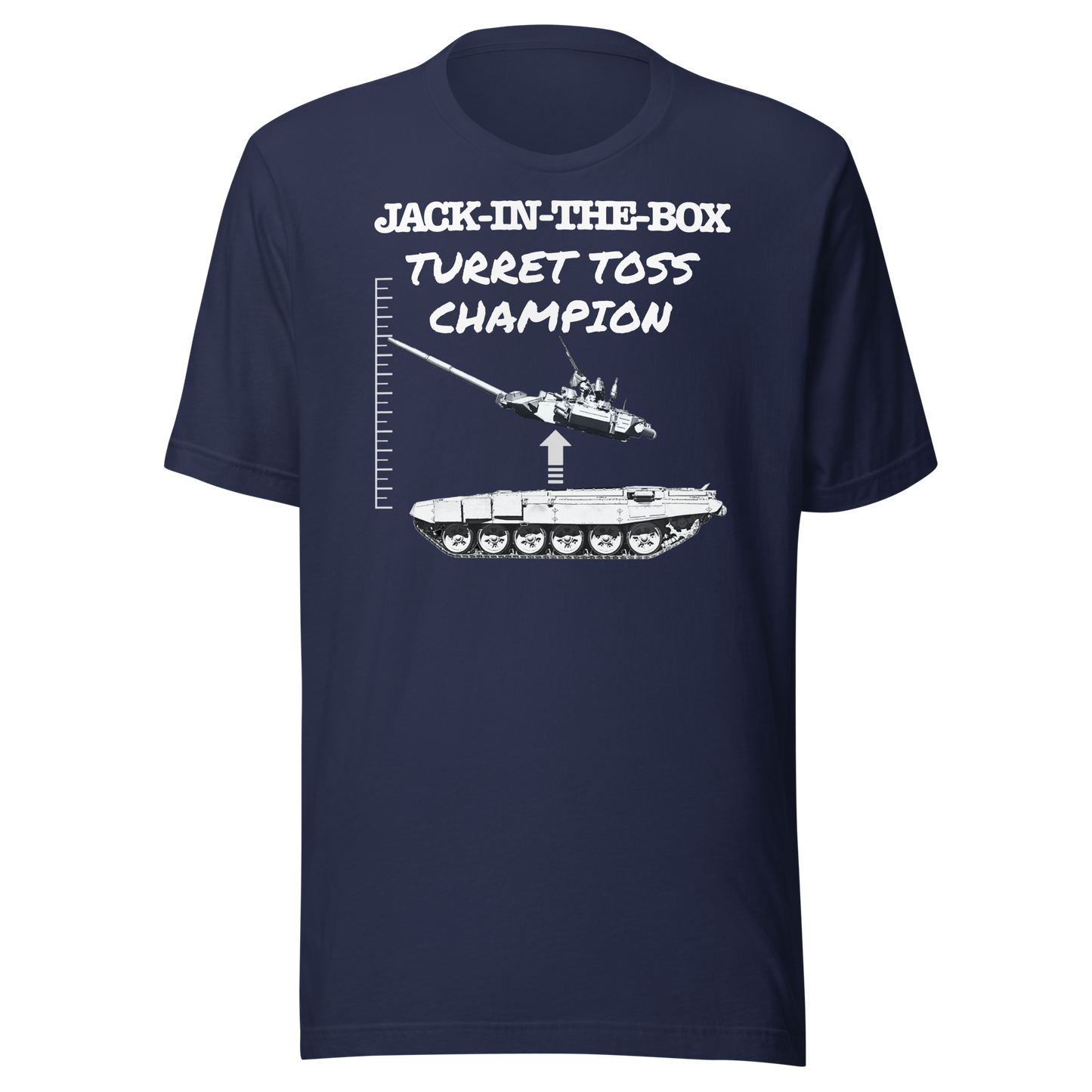 Unisex Short-Sleeve Top: Turret Toss Champion