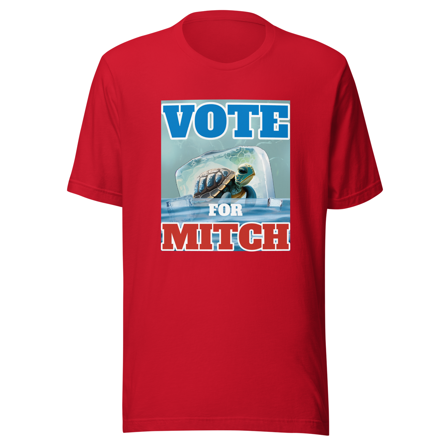 Unisex Short-Sleeve Top: Mitch On Ice