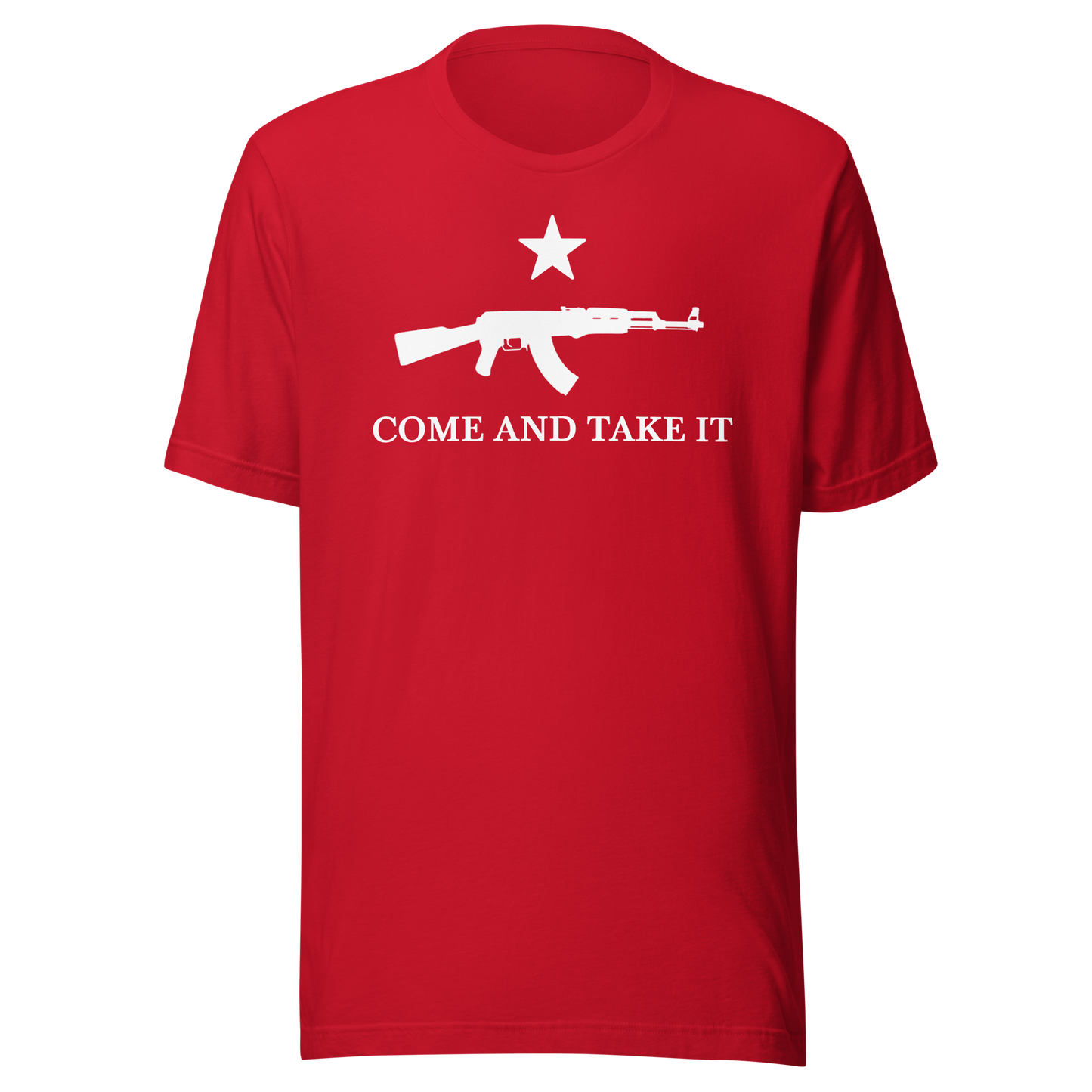 Unisex Short-Sleeve Top: Come And Take It