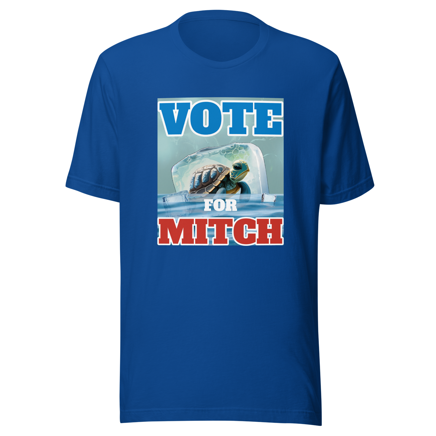 Unisex Short-Sleeve Top: Mitch On Ice